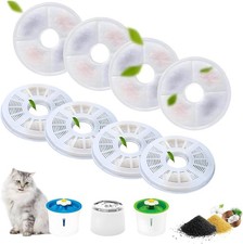 Filtre Fontaine Eau Chat Filtre Fontaine Chat Lot de 8 Filtre Fontaine à Eau 