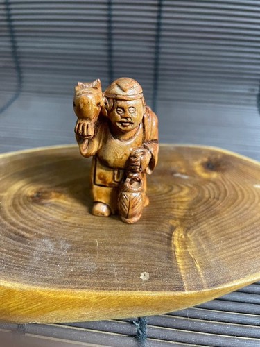Ebisu netsuke - ebisu,