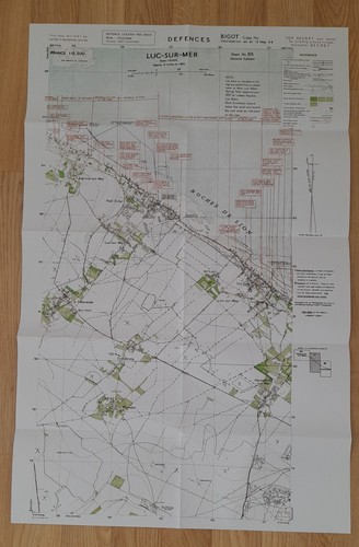 Carte para ww2 1944 - carte, gb