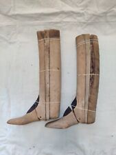 Embauchoirs bois Botte D Équitation Ancien Fin XIXieme - Début XXieme 