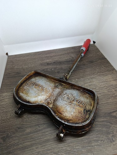 Vintage ancien moule - , croque