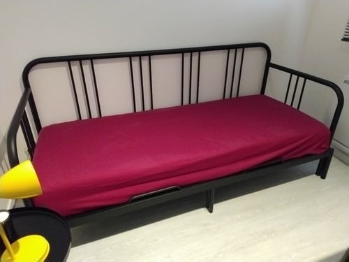 Lit banquette convertible avec - lit,