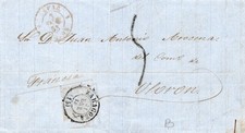 MARQUE POSTALE. LETTRE OLORON