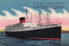 76 LE HAVRE PAQUEBOT LAFAYETTE