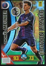 LE-TM THOMAS MEUNIER BELGIQUE LIMITED EDITION CARD ADRENALYN LIGUE 1 2018 PANINI