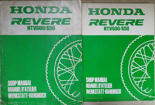 Revues atelier honda - honda, 600