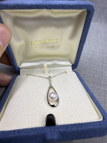 Mikimoto 6mm pearl teardrop - mikimoto,
