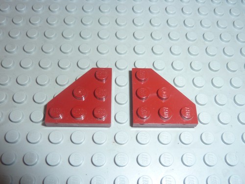Dkred plate 2450 lego star - 2, x