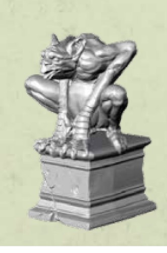 Memory dragon statue - 1x,