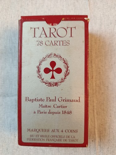 Jeu tarot grimaud vintage - grimaud,