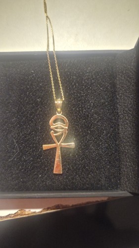 Pendentif croix ankh - , avec