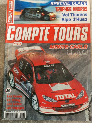 Revue compte tours - tours, 156