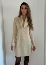 Brand New Monsoon Cream Cowl Neck Jumper Dress Sizes XS-XXL