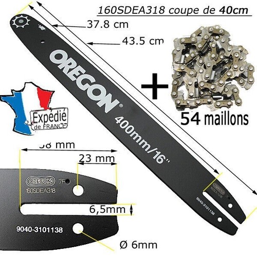 Oregon guide bar - cm,