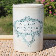 Ancien grand pot à confiture