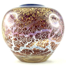 VASE Verre Ancien JEAN-CLAUDE