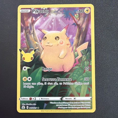 Carte pokémon pikachu - carte,
