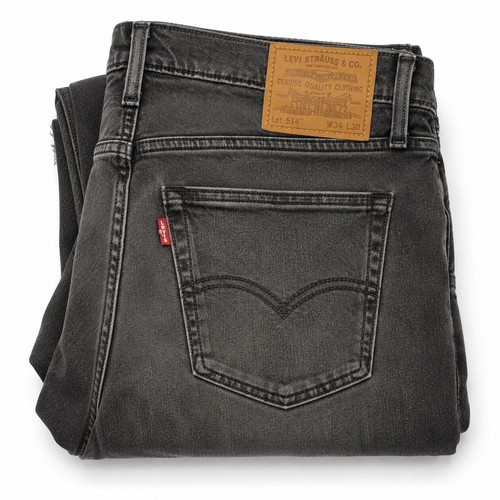 Hommes levi 514 jeans gris - hommes,