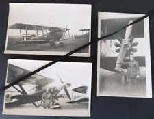 3 Photos Avions SPA94 La Mort qui Fauche + Bombardier Farman Goliath 1919-1920