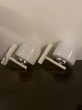 Space Age White Opaline Sconce 1970
