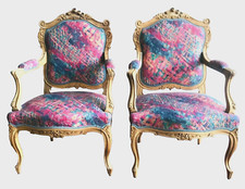 paire de fauteuils louis XV en