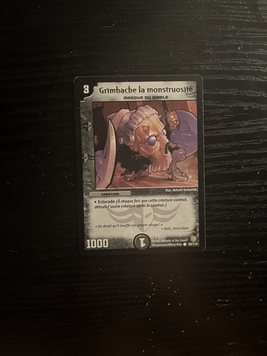 Carte duel master grimbache - duel,