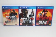 Lot PS4 (PAL FR) - Mafia Definitive Edition + Mafia III + Red Dead Redemption II