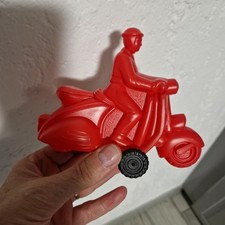 Jouet  ancien VESPA plastique  soufflé 12 cm x 16 cm