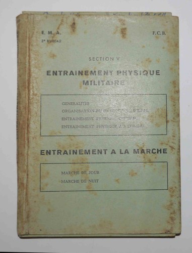 Livret militaire entraînement