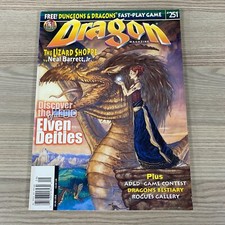 Dragon Magazine Numéro 251 1998 RPG Jeux De Rôle Donjons Et Dragons Elfes