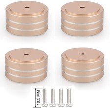 4Pcs Audiophile HIFI Speaker Mount Turntable Isolation Feet Floor Protector Pad