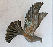 SCULPTURE ACIER COLOMBE SIGNEE