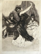 Alexandre Lunois Gravure Eau