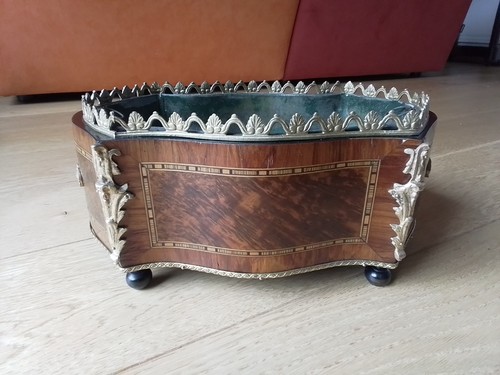 Jardiniere marqueterie - jardiniere,