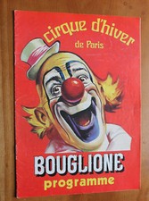 Programme cirque Bouglione