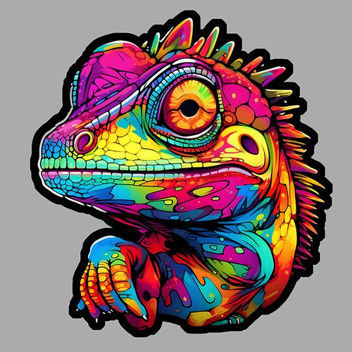 Lezard cameleon varan dragon - varan,