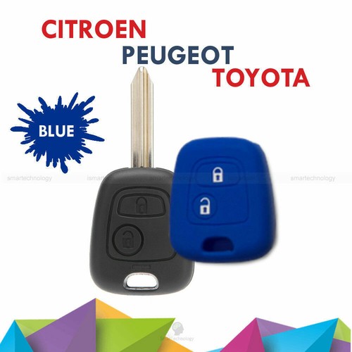 Coque silicone bleu - coque, clÉ
