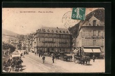 CPA Bourboule, Place du Jet