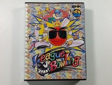 LEAGUE BOWLING NEO-GEO AES JAPAN (COMPLETE - BOX DAMAGE)