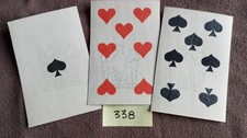 ♣️ Ancien jeu de cartes :  jeu de 32 cartes Second Empire