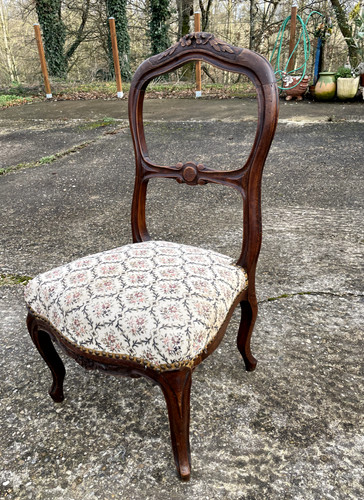Chaise basse française - basse,