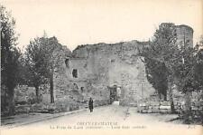 CPA 02 COUCY LE CHATEAU LA PORTE DE LAON EXTERIOR