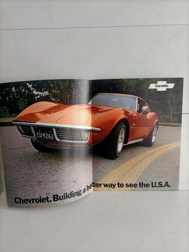 Brochure chevrolet corvette - brochure,