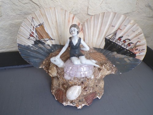 Demi figurine porcelaine