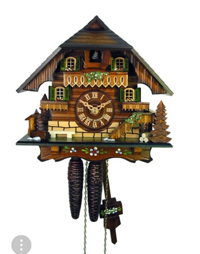 Montre coucou bois - montre,
