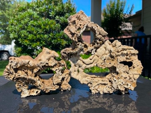 Aquarium rock geyserite - aquarium,