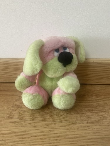 Peluche chien rose - rose, mf