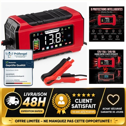 Hausprofi chargeur batterie - hausprofi,