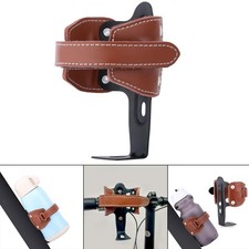 Porte-bidon rétro en cuir