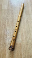 Shakuhachi 1 Shaku 8 Sun Kōno Gyokusui Silver Wrapped Bamboo Flute